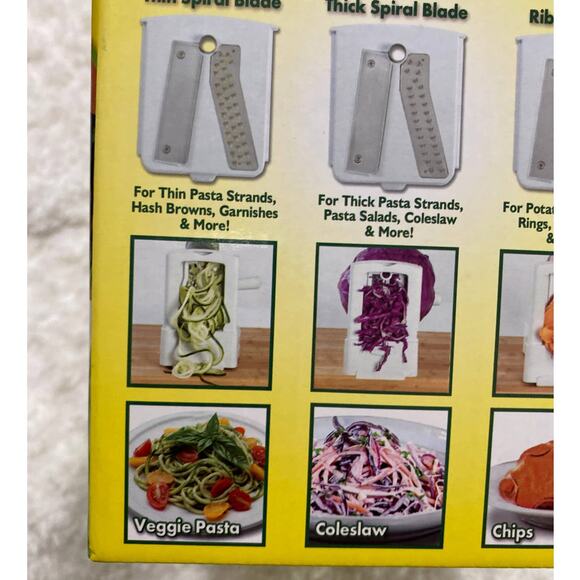 Veggetti Pro Tabletop Spiral Vegetable Cutter NEW - Picture 10 of 13